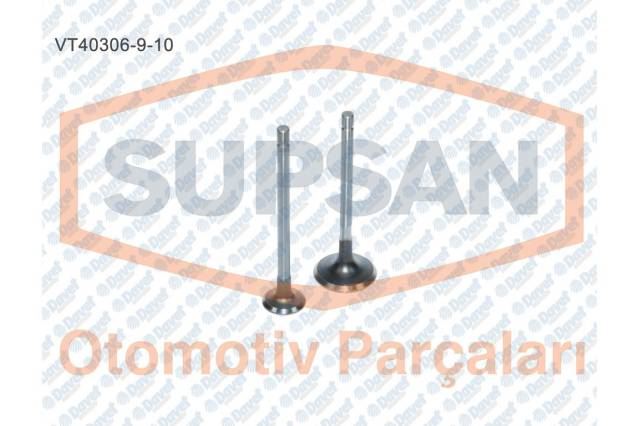 SUPSAN VT-40306-9-10 Subap Emme+Eksoz (In-4+In-4 Ex-4) Corolla 1.3 12v (2e) 1995 Mod. Karbiratorlu